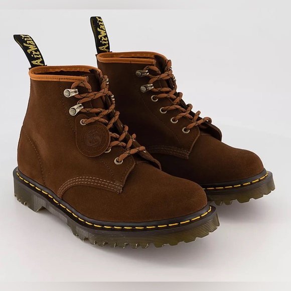 Dr. Martens 101 Made in England Ben suede ankle boots‎ size m7 w8 New - Picture 1 of 14